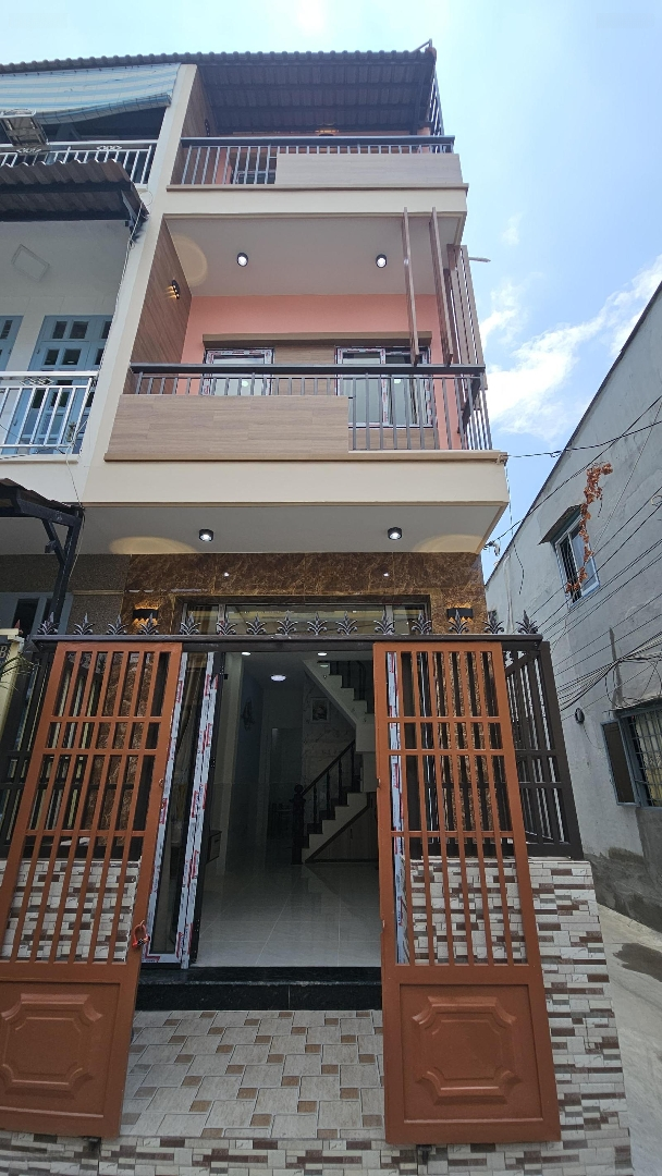 Nhà Đẹp Hẻm Thông 4M 2 Lầu Đúc Kiên Cố Mễ Cốc P15 Quận8