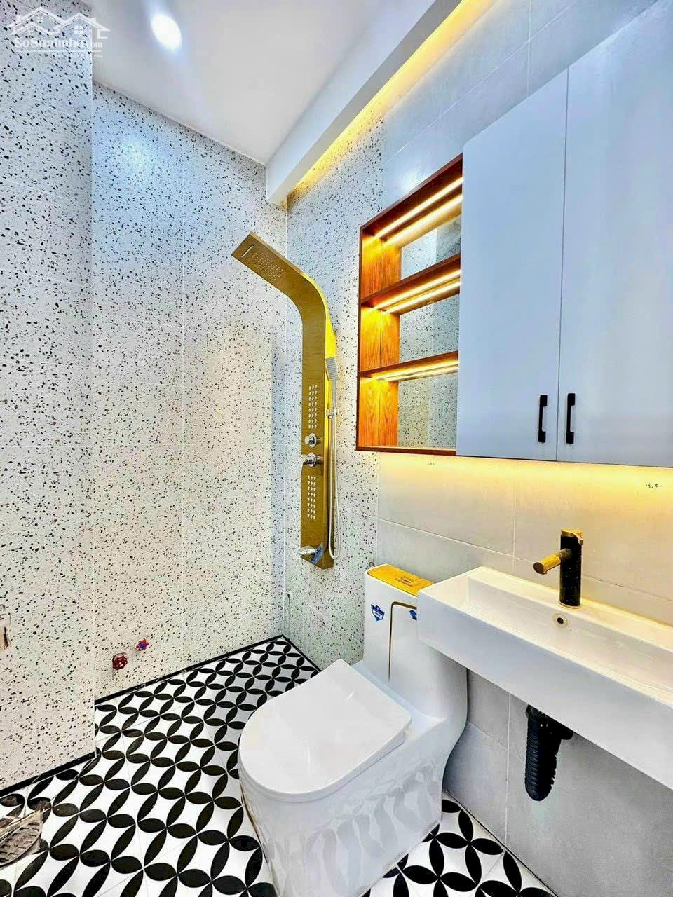 Nhà đẹp gần Đại học Kinh tế Bình Dương - nhà 3 tấm