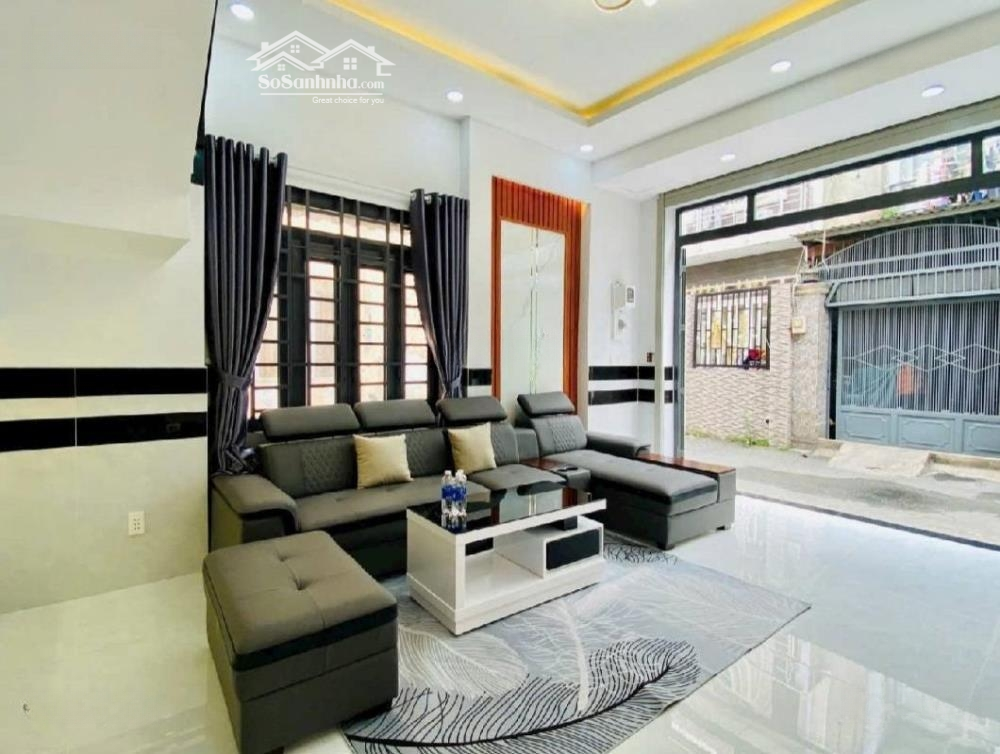 Nhà Hẻm 1/ Cách Lũy Bán Bích 10 Bước Chân Phường Phú Thọ Hòa - Tân Phú - 60M2 - Giá Gấp 4,9 Tỷ