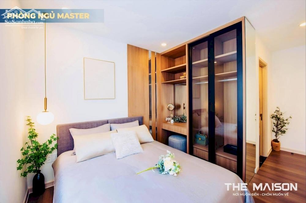Chủ nhà bán gấp căn hộ The Maison , liền kề biệt thự Tiamo , full NT , view hồ bơi