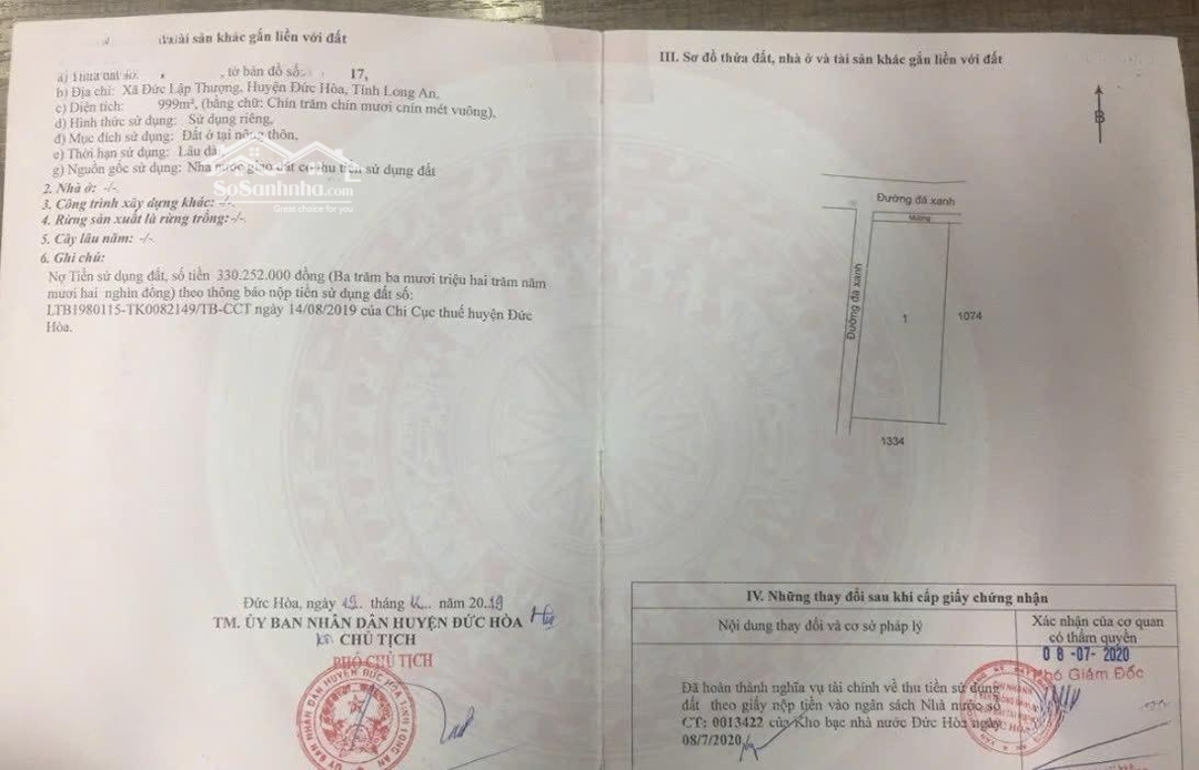 Lô Góc 2Mt Đường Nhựa 16M Đức Ngãi Gần 2 Dự Án 935Ha, 197Ha Vin Hậu Nghĩa Đức Hoà. 999M2 Chỉ 7,9 Tỷ