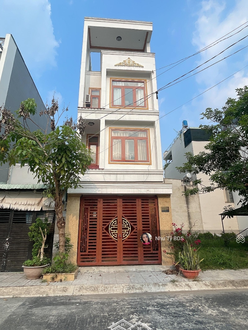 Nhà Ngợp Chính Chủ 1 Trệt 2 Lầu Shr Hoàn Công Mặt Tiền Đường Nhựa 8M Kdc Cát Tường Phú Sinh