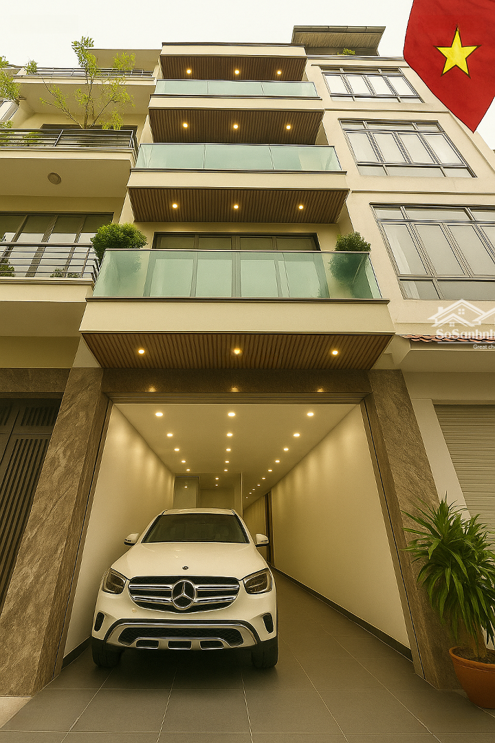 Bán Nhà Phân Lô Đền Lừ -Hoàng Mai 52,5M X 6 Tầng Thang Máy 3 Mặt Thoáng Nội Thất Cao Cấp