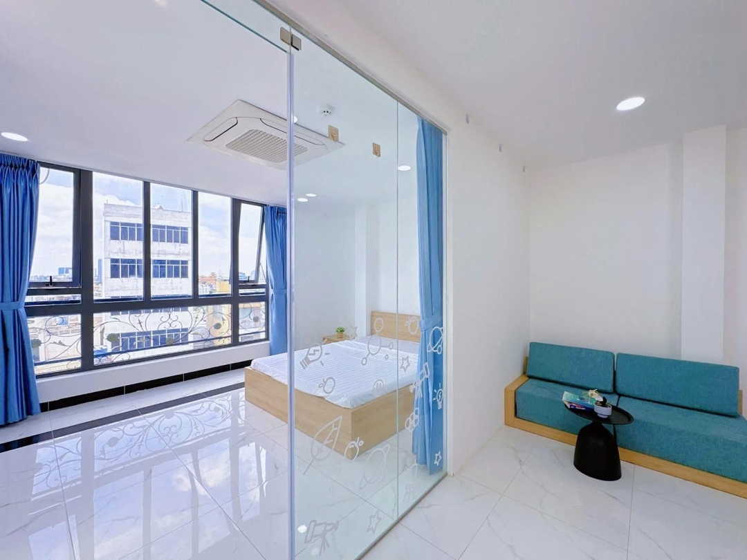 Căn Hộ 1 Phòng Ngủsiu Thoáng Full Nt Ngay Gần Lotte Q7