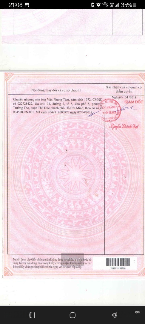 Bán Đất Mặt Tiền Đường Hùng Vương, Xã Phú Đông, Nhơn Trạch. Có Nhà Trệt, Có 200 Mét Thổ Cư