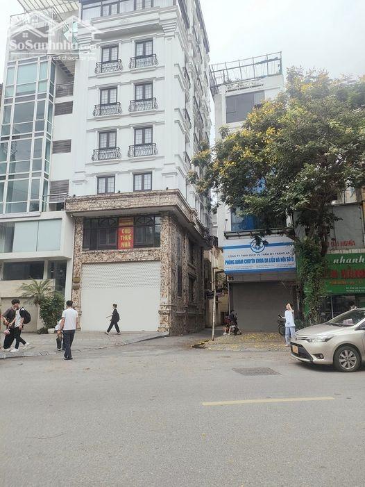 BÁN NHÀ MẶT PHỐ VƯƠNG THỪA VŨ , THANH XUÂN – LÔ GÓC, 8 TẦNG THANG MÁY XÂY MỚI TINH