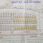 chính chủ bán 12 lô đất đấu giá kdc đồng hưng, yến sơn, hà trung, thanh hóa