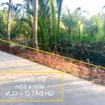 Bán gấp KHU ĐẤT 3066m2(46mx78m); QUI HOẠCH ĐẤT Ở + CLN; Đường 3m; xã Sơn Phú -GT - Bến Tre