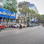 bán nhà mặt phố phố trần đại nghĩa, hai bà trưng, hà nội. dt 136 m2, vỉa hè đá bóng, giá 42.89 tỷ