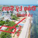 Quang Vinh chào bán lô đất Trực diện view biển Đảo Lý Sơn 63m2 full thổ cư diện tích thực 100m Mặt tiền 7.5m2 nỡ hậu 8.5m2