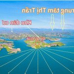 chính chủ bán đất view hồ 3 mặt tiền, xe hơi vào tận nơi, cách trường học chợ chỉ 5 phút di chuyển