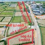 Quang Vinh chào bán lô đất 556m2 TMDV lô góc cạnh nhà dân và gần biển giá 835tr