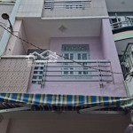 Nhà 4 tấm hẻm xe hơi thông ngang 3,5x13 Lũy Bán Bích,Phú Thạnh,Tân Phú