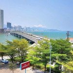 bán nhà mặt tiền đường bờ kè view trực diện biển nha trang. ngang 12m, giá bán 17.5tỷ