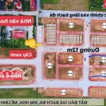 quỹ đất nền đấu giá mê linh, 121m2 góc, giá đầu tư, lh 0968781070