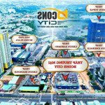 bcons city căn hộ 51m2 ngay làng đại học tp hcm gồm 2pn 2wc, có 7 tầng tttm, trả trước từ 230 triệu