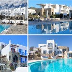 bán rổ hàng phân khu boutique theo đường nét kiến trúc santorini