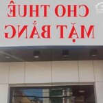 Cho thuê mặt bằng kinh doanh phường Hưng Bình giá 10tr/tháng