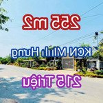 KCN Minh Hưng - 255m2 - 215Tr
