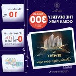 mở bán tòa be1 phân khu the beverly vhocp1. ck eb 4-5% dành cho 150 khách hàng booking đầu tiên.