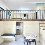 căn duplex mới 100% gác cao đầy đủ nội thất ban công thoáng gió được nuôi pet