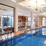 bán căn pool villa 5pn phong cách tân cổ điển, 250m2 ngang 10m full nội thất dòng tiền 120tri/tháng