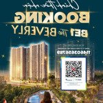 mở bán tòa be1 phân khu beverly tại vinhomes ocean park, chiết khấu 5% cho 150 khách hàng đầu tiên