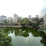 cực hiếm, trần duy hưng view hồ, kinh doanh, ô tô, ngõ thông, thoáng trước sau 90m2 chủ mót bán