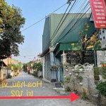 bán 82.8 m2 đất phố trung sơn trầm . sơn tây . mặt ngõ 2 ô tô tránh