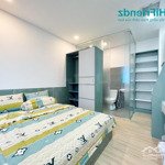 studio mới 100% - nội thất luxury - toạ lạ con đường đẹp nhất bình thạnh - sát q1