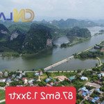 1.3 tỷ sở hữu sổ đỏ 87.6m2 đất view hồ quan sơn, hà nội