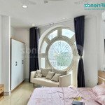 cho thuê căn hộ studio ~40m2 - full nội thất, ban công - ngay ngã 6 gò vấp