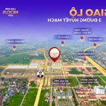 hàng ngoại giao đất nền lam sơn nexus city nhỉnh 2 tỷ/lô 90m2 - sổ đỏ trao tay, kết nối khủng