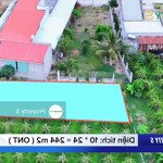 property s - bán 244 m2 đất ont giá đầu tư, cách trường thcs và ubnd xã hàm kiệm 800 m