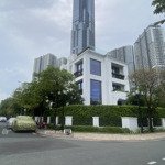 bán siêu biệt thự view sông vinhomes central park, 20x30m, 3 tầng sân vườn, sang trọng, 190 tỷ