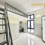 cho thuê căn hộ duplex dành cho sinh viên, cửa sổ, full nội thất, ngay cầu kinh thanh đa