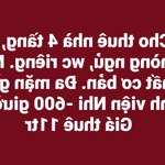  Cho thuê nhà 4 tầng, 5 phòng ngủ, wc riêng. Nội thất cơ bản Mặt tiền Đa mặn gần bệnh viện Nhi - 600 giường Ngũ Hành Sơn Giá thuê 11tr