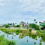 đất mặt tiền view sông phú hồ, đường dẫn về di tích cầu ngói thanh toàn