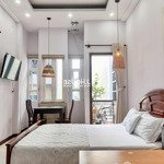 cho thuê căn hộ 1 phòng ngủ 40m2 đầy đủ nội thất, ban công thoáng khu bến nghé, quận 1