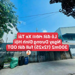 siêu đẹp lô đất hẻm xe tải ngay dương đình hội ~ 300m2 (12x24) full đất odt - ngay vành đai 2