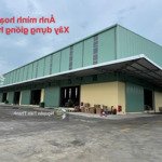 kho xưởng 4.080m2 xây dựng mới, có pccc tự động và điện 3 pha, đường quốc lộ 1a