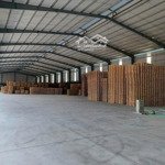 cho thuê tổng dt 4.000m2 (kho 2.300m2) giá - 3.0 usd/th (kho) trong kcn hải sơn - tân đô