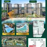 qũy độc quyền 1pn 49m2 lumiere spring bay view trực diện hồ tạo sóng