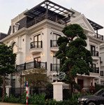 biệt thư siêu đẹp vinhome riverside, đường nguyệt quê, long biên, dt: 90m2, 4t, giá; 27,9 tỷ