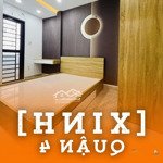 nhà mới 3t - 50m2 - q.4 - nhỉnh 6 tỷ tl