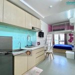 chung cư mini trống phòng duplex 2 không gian ngủ siêu đẹp / có ban công riêng / full nội thất