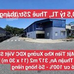 2 mặt tiền kho xưởng kdc việt sing, p. an phú, tp. thuận an