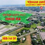 lô đất 495 m2 thổ cư 100% mặt tiền nhựa hồ chí minh, đức hòa, long an...ko thể rẽ hơn