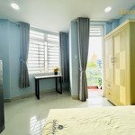 phòng stu ban công - cửa sổ 25m2 fullnt có thang máy, hầm xe