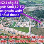 siêu rẻ! lô góc view chung cư tp thanh hóa 94,5m2 rộng 5,5m giá chỉ nhỉnh 2 tỷ